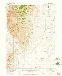 Paradise Valley Nevada Historical topographic map, 1:62500 scale, 15 X 15 Minute, Year 1958