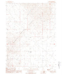 Paradise Well Nevada Historical topographic map, 1:24000 scale, 7.5 X 7.5 Minute, Year 1988