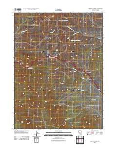 Pequop Summit Nevada Historical topographic map, 1:24000 scale, 7.5 X 7.5 Minute, Year 2012
