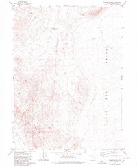 Pidgeon Spring Nevada Historical topographic map, 1:24000 scale, 7.5 X 7.5 Minute, Year 1979