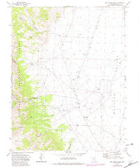 Pine Creek Ranch Nevada Historical topographic map, 1:24000 scale, 7.5 X 7.5 Minute, Year 1971