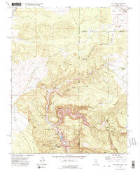 Pine Park Utah Historical topographic map, 1:24000 scale, 7.5 X 7.5 Minute, Year 1972