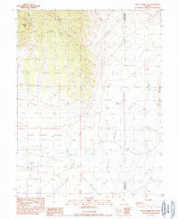Pinto Summit SW Nevada Historical topographic map, 1:24000 scale, 7.5 X 7.5 Minute, Year 1990