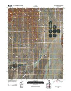 Pinto Summit SW Nevada Historical topographic map, 1:24000 scale, 7.5 X 7.5 Minute, Year 2012