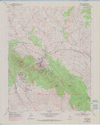 Pioche Nevada Historical topographic map, 1:24000 scale, 7.5 X 7.5 Minute, Year 1953