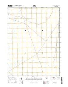 Presnel Well Nevada Current topographic map, 1:24000 scale, 7.5 X 7.5 Minute, Year 2015