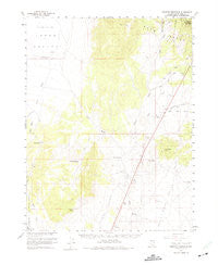Preston Reservoir Nevada Historical topographic map, 1:62500 scale, 15 X 15 Minute, Year 1959