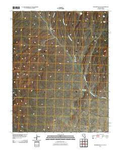 Prohibition Flat Nevada Historical topographic map, 1:24000 scale, 7.5 X 7.5 Minute, Year 2011