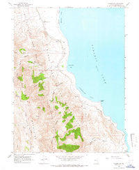 Pyramid SW Nevada Historical topographic map, 1:24000 scale, 7.5 X 7.5 Minute, Year 1964