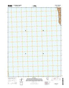 Pyramid SE Nevada Current topographic map, 1:24000 scale, 7.5 X 7.5 Minute, Year 2014