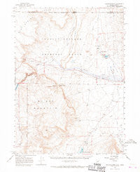Railroad Point Nevada Historical topographic map, 1:62500 scale, 15 X 15 Minute, Year 1965