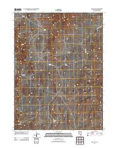 Red Butte Nevada Historical topographic map, 1:24000 scale, 7.5 X 7.5 Minute, Year 2011