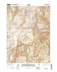 Red Mountain Nevada Current topographic map, 1:24000 scale, 7.5 X 7.5 Minute, Year 2015