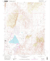 Reno NE Nevada Historical topographic map, 1:24000 scale, 7.5 X 7.5 Minute, Year 1967