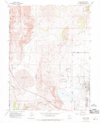 Reno NW Nevada Historical topographic map, 1:24000 scale, 7.5 X 7.5 Minute, Year 1967