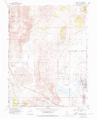 Reno NW Nevada Historical topographic map, 1:24000 scale, 7.5 X 7.5 Minute, Year 1967