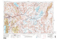 Reno Nevada Historical topographic map, 1:250000 scale, 1 X 2 Degree, Year 1957