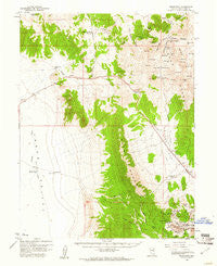 Riepetown Nevada Historical topographic map, 1:62500 scale, 15 X 15 Minute, Year 1959