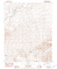 Riverside Nevada Historical topographic map, 1:24000 scale, 7.5 X 7.5 Minute, Year 1983