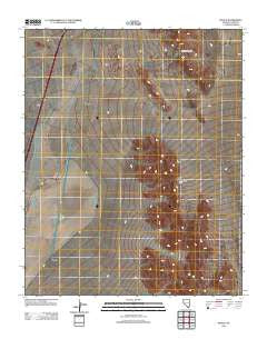Roach Nevada Historical topographic map, 1:24000 scale, 7.5 X 7.5 Minute, Year 2012
