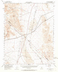 Roach Lake Nevada Historical topographic map, 1:62500 scale, 15 X 15 Minute, Year 1955