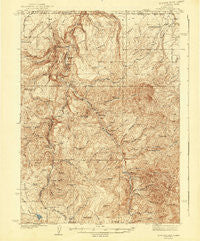 Rowland Nevada Historical topographic map, 1:62500 scale, 15 X 15 Minute, Year 1940