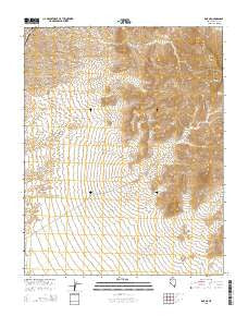 Rox NE Nevada Current topographic map, 1:24000 scale, 7.5 X 7.5 Minute, Year 2014