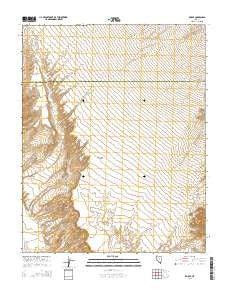 Rox SE Nevada Current topographic map, 1:24000 scale, 7.5 X 7.5 Minute, Year 2014