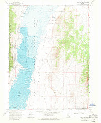 Ruby Lake NW Nevada Historical topographic map, 1:24000 scale, 7.5 X 7.5 Minute, Year 1968