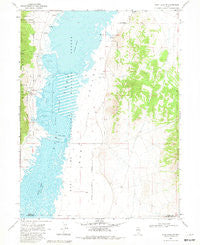 Ruby Lake NW Nevada Historical topographic map, 1:24000 scale, 7.5 X 7.5 Minute, Year 1968