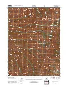 Ruby Dome Nevada Historical topographic map, 1:24000 scale, 7.5 X 7.5 Minute, Year 2012