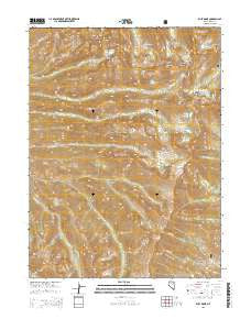 Ruby Dome Nevada Current topographic map, 1:24000 scale, 7.5 X 7.5 Minute, Year 2015