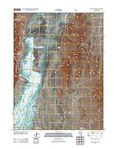 Ruby Lake NW Nevada Historical topographic map, 1:24000 scale, 7.5 X 7.5 Minute, Year 2012