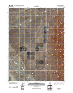 Russells Nevada Historical topographic map, 1:24000 scale, 7.5 X 7.5 Minute, Year 2012