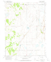 Rye Creek Nevada Historical topographic map, 1:24000 scale, 7.5 X 7.5 Minute, Year 1966