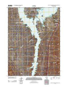Rye Patch Reservoir South Nevada Historical topographic map, 1:24000 scale, 7.5 X 7.5 Minute, Year 2011