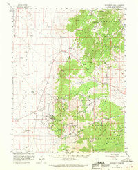 Sacramento Pass Nevada Historical topographic map, 1:62500 scale, 15 X 15 Minute, Year 1959
