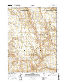 Sage Hen Hills Nevada Current topographic map, 1:24000 scale, 7.5 X 7.5 Minute, Year 2015