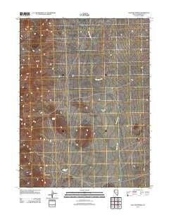 Sage Hen Spring Nevada Historical topographic map, 1:24000 scale, 7.5 X 7.5 Minute, Year 2011