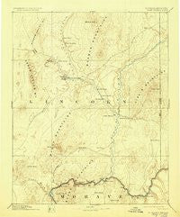 Saint Thomas Nevada Historical topographic map, 1:250000 scale, 1 X 1 Degree, Year 1886