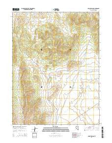 Sammy Springs Nevada Current topographic map, 1:24000 scale, 7.5 X 7.5 Minute, Year 2014