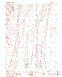 San Antonio Ranch SW Nevada Historical topographic map, 1:24000 scale, 7.5 X 7.5 Minute, Year 1987