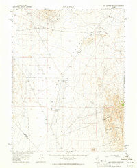 San Antonio Ranch Nevada Historical topographic map, 1:62500 scale, 15 X 15 Minute, Year 1964
