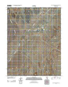 San Antonio Ranch Nevada Historical topographic map, 1:24000 scale, 7.5 X 7.5 Minute, Year 2012
