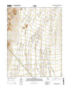 San Antonio Ranch SW Nevada Current topographic map, 1:24000 scale, 7.5 X 7.5 Minute, Year 2014