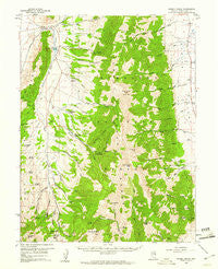 Schell Peaks Nevada Historical topographic map, 1:62500 scale, 15 X 15 Minute, Year 1959