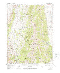 Schell Peaks Nevada Historical topographic map, 1:62500 scale, 15 X 15 Minute, Year 1959