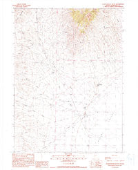 Schoolhouse Butte Nevada Historical topographic map, 1:24000 scale, 7.5 X 7.5 Minute, Year 1990