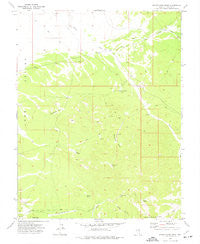Schoolmarm Basin Nevada Historical topographic map, 1:24000 scale, 7.5 X 7.5 Minute, Year 1973