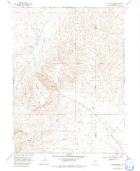 Schroeder Mtn Nevada Historical topographic map, 1:24000 scale, 7.5 X 7.5 Minute, Year 1968